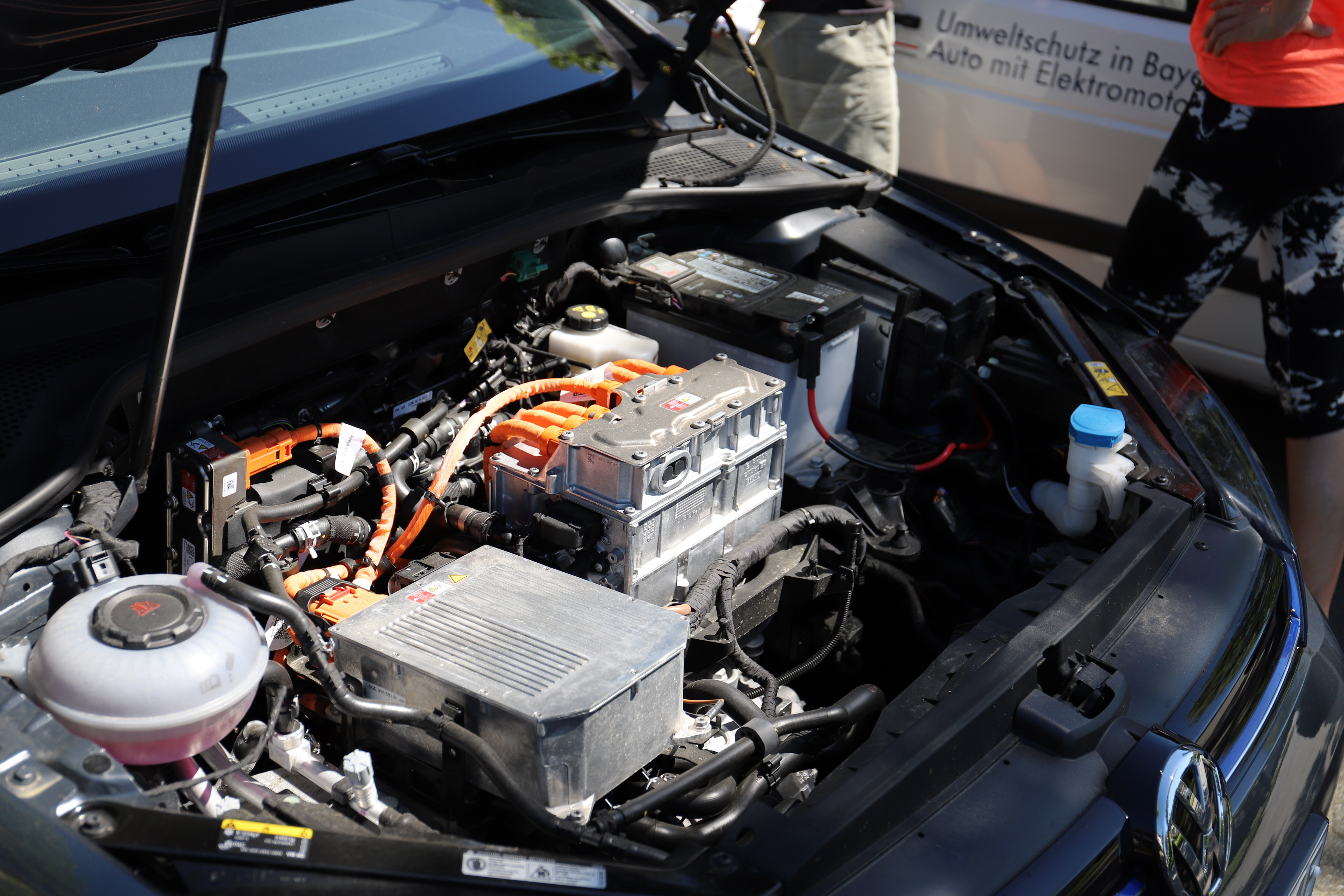 Altenbeken 2018 e-Golf 300 Motorraum
